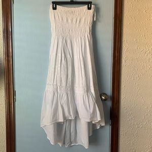 Speed Control Strapless High Low Dress